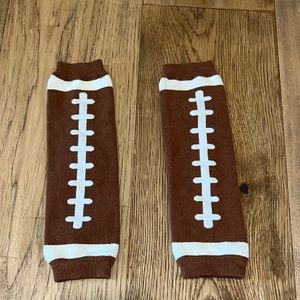 Baby Leg warmers. Football style.